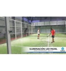 Foco LED pistas Padel, Tenis, baloncesto, basket. 100w