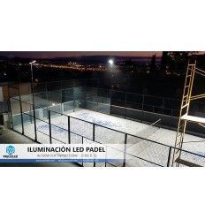 Foco LED pistas Padel, Tenis, baloncesto, basket. 200w
