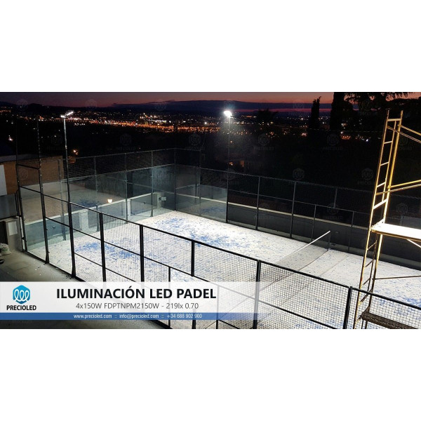 Foco LED pistas Padel, Tenis, baloncesto, basket. 200w