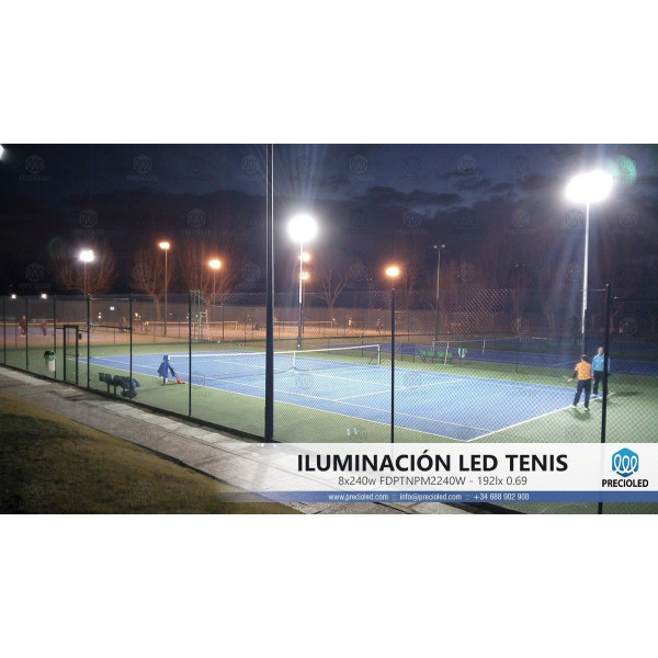 Foco LED pistas Padel, Tenis, baloncesto, basket. 200w