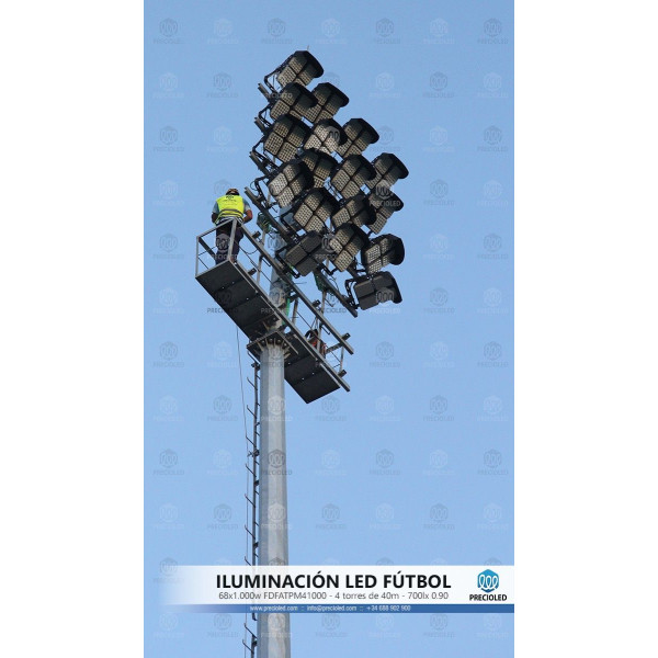 Engineered High-Mast Lighting Towers for Outdoor Sports Facilities