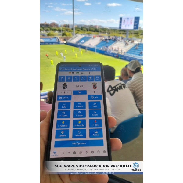 Football Scoreboard Software for LED display. Rugby, Tenis, Hockey, basket