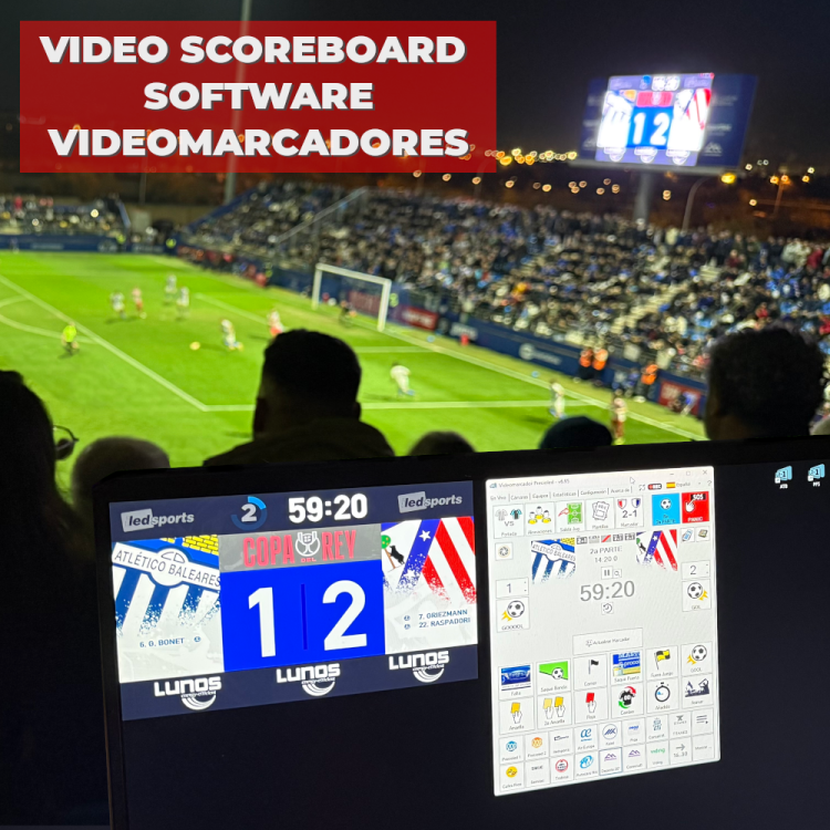 Professional LED Scoreboard Software - Football, Basketball, Volleyball & More