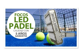 Iluminación LED para pistas de Padel